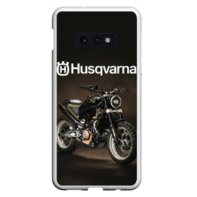 Чехол для Samsung S10E с принтом HUSQVARNA / ХУСКВАРНА / SPORT в Белгороде, Силикон | Область печати: задняя сторона чехла, без боковых панелей | husqvarna | motorcycle | motosport | racing | speed | sport | байк. | гонки | двигатель | мото | мотокросс | мотоспорт | мототриал | мотоцикл | скорость | спорт | хускварна