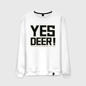 Мужской свитшот хлопок с принтом Yes Deer! в Белгороде, 100% хлопок |  | antetokounmpo | basketball | bucks | giannis | milwaukee | mvp | nba | sport | streetball | адетокумбо | бакс | баскетбол | игра | милуоки | мяч | нба | олень | спорт | стритбол | тренер | чемпион | янис