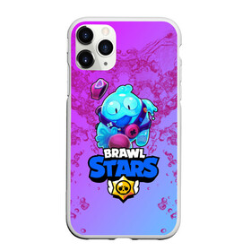 Чехол для iPhone 11 Pro матовый с принтом BRAWL STARS SQUEAK: СКВИК. в Белгороде, Силикон |  | brawl stars | leon | sally leon | shark | werewolf leon | акула | бравл старс | оборотень | сквик squeak