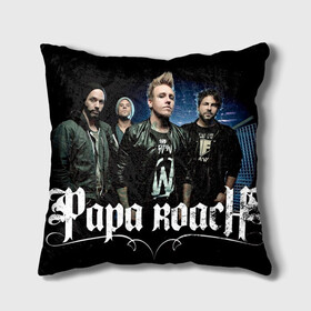 Подушка 3D с принтом Papa Roach band в Белгороде, наволочка – 100% полиэстер, наполнитель – холлофайбер (легкий наполнитель, не вызывает аллергию). | состоит из подушки и наволочки. Наволочка на молнии, легко снимается для стирки | alternative | metall | music | papa roach | rock | альтернатива | джекоби шэддикс | джерри хортон | дэйв бакнер | металл | музыка | папа роач | папа роуч | папа таракан | рок | тобин эсперанс | тони палермо