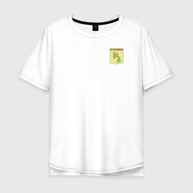 Мужская футболка хлопок Oversize с принтом Герб города Нитроэмальск в Белгороде, 100% хлопок | свободный крой, круглый ворот, “спинка” длиннее передней части | герб | нитра | нитроэмаль | сувенир | туризм | эмаль