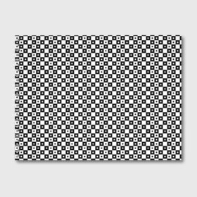 Альбом для рисования с принтом ШАХМАТНАЯ КЛЕТКА В ГОРОШЕК в Белгороде, 100% бумага
 | матовая бумага, плотность 200 мг. | abstraction | geometry | hexagon | neon | paints | stripes | texture | triangle | абстракция | брызги | геометрия | горошек | клетки | краски | круги | кубы | неон | соты | текстура | шахматная доска