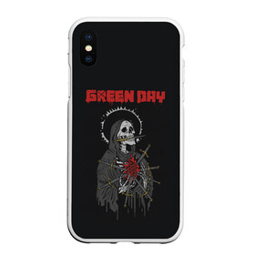 Чехол для iPhone XS Max матовый с принтом GreenDay | ГринДей | Poster (Z) в Белгороде, Силикон | Область печати: задняя сторона чехла, без боковых панелей | billie joe armstrong | greenday | rock | альтернативный | билли джо армстронг | гриндей | зеленый день | майк дёрнт | музыка | панк рок | поп панк | рок | тре кул