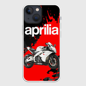 Чехол для iPhone 13 mini с принтом APRILIA   АПРИЛИЯ   GRUNGE в Белгороде,  |  | Тематика изображения на принте: 120. | 50 | aprilia | motorcycle | motosport | racing | rs | speed | sport | априлия | байк | гонки | двигатель | мото | мотокросс | мотоспорт | мототриал | мотоцикл | скорость | спорт