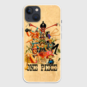 Чехол для iPhone 13 с принтом One Piece пираты Соломенной Шляпы в Белгороде,  |  | anime | manga | monkey d. luffy | one piece | аниме | большой куш | ван пис | вон пис | гол д. роджер | кайдо | король пиратов | луфи | луффи | манга | манки д. луффи | нами | нико робин | пират | портгас д. эйс | ророноа зоро