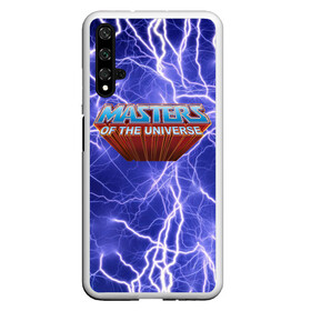 Чехол для Honor 20 с принтом Masters of the Universe | Logo | Лого (Z) в Белгороде, Силикон | Область печати: задняя сторона чехла, без боковых панелей | Тематика изображения на принте: he man | logo | masters of the universe | mult | she ra | властелины вселенной | лого | логотип | мульт | мультфильм