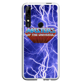 Чехол для Honor P Smart Z с принтом Masters of the Universe | Logo | Лого (Z) в Белгороде, Силикон | Область печати: задняя сторона чехла, без боковых панелей | he man | logo | masters of the universe | mult | she ra | властелины вселенной | лого | логотип | мульт | мультфильм