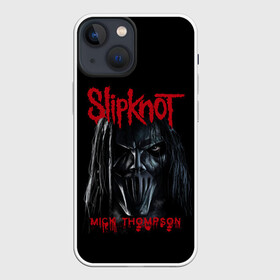 Чехол для iPhone 13 mini с принтом MICK THOMPSON | SLIPKNOT | СЛИПКНОТ (Z) в Белгороде,  |  | mick thompson | rock | slipknot | кейси джонс | мик томпсон | петля | рок | скользящий узел | слипкнот | тяжелый рок | удавка