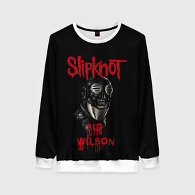 Женский свитшот 3D с принтом SID WILSON | SLIPKNOT | СЛИПКНОТ (Z) в Белгороде, 100% полиэстер с мягким внутренним слоем | круглый вырез горловины, мягкая резинка на манжетах и поясе, свободная посадка по фигуре | rock | sid wilson | slipknot | петля | рок | сид вилсон | скользящий узел | слипкнот | тяжелый рок | удавка