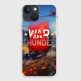 Чехол для iPhone 13 mini с принтом WAR THUNDER   ВАР ТАНДЕР в Белгороде,  |  | game | war thunder | warthunder | world of tanks | wot | вар тандер | война | вот | игры | корабли | мир танков. | онлайн игра | самолеты | танки
