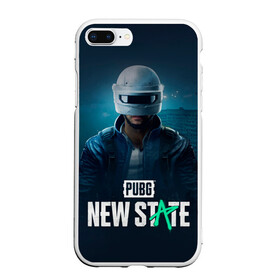 Чехол для iPhone 7Plus/8 Plus матовый с принтом Новый Штат Pubg в Белгороде, Силикон | Область печати: задняя сторона чехла, без боковых панелей | battle royale | game | games | playerunknowns battlegrounds | pubg | батл роял | баттлграунд анноун | игра | игры | паб джи | пабжи