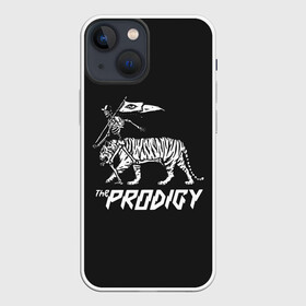 Чехол для iPhone 13 mini с принтом Tiger Prodigy в Белгороде,  |  | alternative | dj | electo | music | prodigy | альтернатива | музыка | продиджи | продижи | электроника