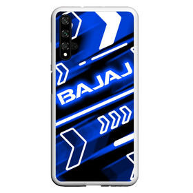 Чехол для Honor 20 с принтом BAJAJ / БАДЖАДЖ / NEON SPORT в Белгороде, Силикон | Область печати: задняя сторона чехла, без боковых панелей | Тематика изображения на принте: avenger. | bajaj | boxer | dominar | motorcycle | motosport | pulsar | racing | speed | sport | баджадж | байк | гонки | двигатель | мото | мотокросс | мотоспорт | мототриал | мотоцикл | скорость | спорт