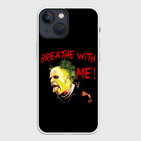 Чехол для iPhone 13 mini с принтом Breathe whith me в Белгороде,  |  | alternative | dj | electo | music | prodigy | альтернатива | музыка | продиджи | продижи | электроника