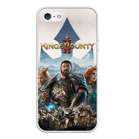 Чехол для iPhone 5/5S матовый с принтом Kings Bounty 2 трио в Белгороде, Силикон | Область печати: задняя сторона чехла, без боковых панелей | Тематика изображения на принте: games | kings bounty 2 | knight | magic | pc | playstation | rpg | sword | xbox | игры | иксбокс | королевская награда | магия | меч | пк | плейстешен | рпг | рыцарь