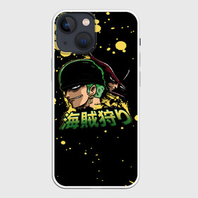 Чехол для iPhone 13 mini с принтом Зоро One Piece. Большой куш в Белгороде,  |  | anime | manga | one piece | zoro roronoa | аниме | большой куш | ван пис | великий флот | вон пис | зородзюро | король пиратов | манга | мечник | охотник за головами | охотник на пиратов | пират