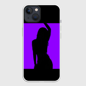 Чехол для iPhone 13 с принтом тень танцующей девушки в Белгороде,  |  | аннотация | веселая | веселье | волнение | дискотека | женский пол | клуб | концерт | люди | музыка | музыкальный | оборудование | освещение | освещенный | праздник | развлечения | событие
