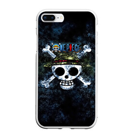 Чехол для iPhone 7Plus/8 Plus матовый с принтом Веселый Роджер One Piece. Большой куш в Белгороде, Силикон | Область печати: задняя сторона чехла, без боковых панелей | anime | manga | monkey d. luffy | one piece | аниме | большой куш | ван пис | вон пис | гол д. роджер | кайдо | король пиратов | луфи | луффи | манга | манки д. луффи | нами | нико робин | пират | портгас д. эйс | ророноа зоро