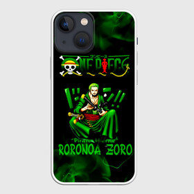 Чехол для iPhone 13 mini с принтом Ророноа Зоро Ван Пис в Белгороде,  |  | anime | manga | one piece | zoro roronoa | аниме | большой куш | ван пис | великий флот | вон пис | зородзюро | король пиратов | манга | мечник | охотник за головами | охотник на пиратов | пират