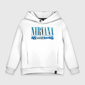 Детское худи Oversize хлопок с принтом Nirvana Нирвана Рок Rock       в Белгороде, френч-терри — 70% хлопок, 30% полиэстер. Мягкий теплый начес внутри —100% хлопок | боковые карманы, эластичные манжеты и нижняя кромка, капюшон на магнитной кнопке | album | curt | kobain | music | nevermind | nirvana | rock | smells like | teen spirit | альбом | гитара | курт кобейн | музыка | невермайнд | нирвана | рок