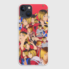 Чехол для iPhone 13 с принтом Kozume Kenma Pattern Color в Белгороде,  |  | anime | haikyu | kozume kenma | аниме | волейбол | кенма | кенма козуме | клуб | козуме | козуме кенма | манга | некома | разыгрывающий | сеттер | хайкю