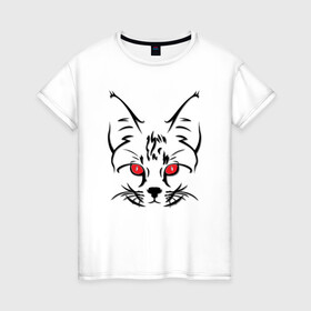 Женская футболка хлопок с принтом Super Cat в Белгороде, 100% хлопок | прямой крой, круглый вырез горловины, длина до линии бедер, слегка спущенное плечо | animal | cat | cute | kitty | meow | друг | животные | киска | кися | китти | кот | котенок | котик | котэ | кошечка | кошка | мур | мяу | питомец