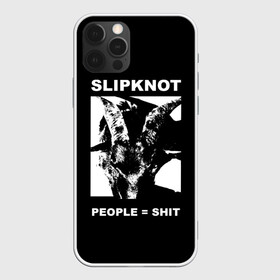 Чехол для iPhone 12 Pro Max с принтом People shit в Белгороде, Силикон |  | Тематика изображения на принте: alternative | metall | music | rock | slipknot | slipnot | альтернатива | металл | музыка | рок | слипкнот | слипнот