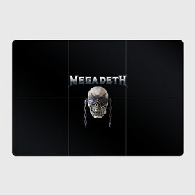 Магнитный плакат 3Х2 с принтом Megadeth в Белгороде, Полимерный материал с магнитным слоем | 6 деталей размером 9*9 см | Тематика изображения на принте: megadeth | rock | trash metal | мега | мегадетх | метал | рок