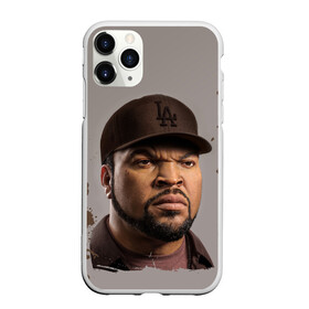 Чехол для iPhone 11 Pro Max матовый с принтом Ice Cube | Айс Куб (Z) в Белгороде, Силикон |  | ice cube | oshea jackson | rap | айс куб | айс кьюб | реп | репер | рэпер | хип хоп