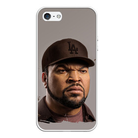 Чехол для iPhone 5/5S матовый с принтом Ice Cube | Айс Куб (Z) в Белгороде, Силикон | Область печати: задняя сторона чехла, без боковых панелей | ice cube | oshea jackson | rap | айс куб | айс кьюб | реп | репер | рэпер | хип хоп