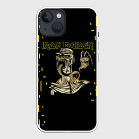 Чехол для iPhone 13 с принтом IRON MAIDEN | АЙРОН МЕЙДЕН (Z) в Белгороде,  |  | dave | iron maiden | murray | music | percy harris | rock | адриан смит | айрон мэйден | брюс дикинсон | дэйв мюррей | железная дева | музик | нико макбрэйн | рок | стив харрис | ужасы | хеви метал | яник герс