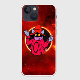 Чехол для iPhone 13 mini с принтом COSMO ORKO | ВОЛШЕБНИК ОРКО (Z) в Белгороде,  |  | he man | masters of the universe | mult | orka | orko | властелины вселенной | волшебник | мульт | мультфильм | орка | орко