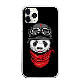 Чехол для iPhone 11 Pro матовый с принтом Панда Танкист  в Белгороде, Силикон |  | Тематика изображения на принте: animal | funny | panda | военный | животные | звери | милые | очки | панда | прикол | хипстер