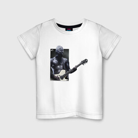Детская футболка хлопок с принтом Уэс в Белгороде, 100% хлопок | круглый вырез горловины, полуприлегающий силуэт, длина до линии бедер | alternative | limp bizkit | limpbizkit | metall | music | rock | альтернатива | лимп бизкит | лимпбискит | металл | музыка | рок