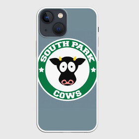 Чехол для iPhone 13 mini с принтом Коровы вперед в Белгороде,  |  | cow | south park | sport | коровы | мульт | мультфильм | спорт | южный парк