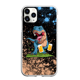 Чехол для iPhone 11 Pro матовый с принтом Пивозавр - Краска в Белгороде, Силикон |  | dinosaur | pivo | pivozavr | взрыв | динозавр | краска | прикол