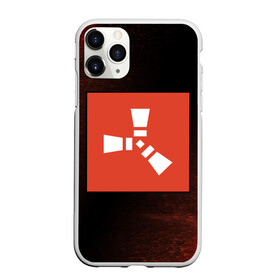 Чехол для iPhone 11 Pro матовый с принтом РАСТ - Глитч в Белгороде, Силикон |  | facepunch | game | games | logo | rust | shooter | survival | выживание | глитч | игра | раст
