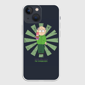 Чехол для iPhone 13 mini с принтом Мистер Гаррисон в Белгороде,  |  | mr garrison | south park | мистер гаррисон | мистер шляпа | мульт | мультфильм | южный парк