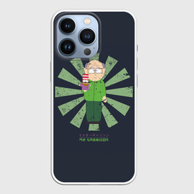 Чехол для iPhone 13 Pro с принтом Мистер Гаррисон в Белгороде,  |  | mr garrison | south park | мистер гаррисон | мистер шляпа | мульт | мультфильм | южный парк