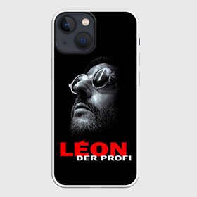 Чехол для iPhone 13 mini с принтом ЛЕОН КИЛЛЕР в Белгороде,  |  | der profi | france | killer | leon | matilda | portman | взгляд | жан | кино | леон | лицо | матильда | мрак | натали | портман | рено | фильм | франция