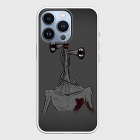 Чехол для iPhone 13 Pro с принтом Сиреноголовый Глитч Glitch в Белгороде,  |  | forest | games | glitch | monster | night | siren head | глитч | детям | игры | лес | монстр | надпись | ночь | сирена | сиреноголовый | страшилка | текст | темно | туман | ужастик | хоррор