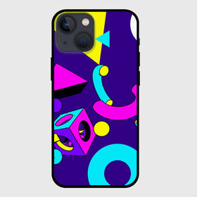 Чехол для iPhone 13 mini с принтом Геометрические фигуры в Белгороде,  |  | геометрический | красочный | мода | разноцветные 90 е | стиль | структура | текстура | ткань | узор | фон | цвет