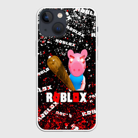 Чехол для iPhone 13 mini с принтом Roblox piggy Свинка Пигги. в Белгороде,  |  | game | roblox | roblox piggy свинка пигги | блок | игра | игрушка | лего | персонажи | персонажи из кубиков | роблокс | робот