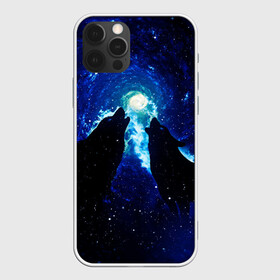 Чехол для iPhone 12 Pro Max с принтом КОСМИЧЕСКИЙ ВОЛК в Белгороде, Силикон |  | вой | волк | вселенная | галактика | звёзды | космос
