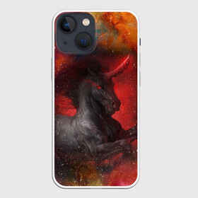 Чехол для iPhone 13 mini с принтом Единорог | Unicorn (Z) в Белгороде,  |  | unicorn | unicornis | вымышленное существо | единорог | инрог | каркаданн | мифическое существо | моноцерос | нарвал | существо