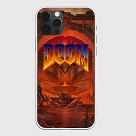 Чехол для iPhone 12 Pro Max с принтом DOOM | ДУМ (Z) в Белгороде, Силикон |  | demons | devil | doom | doom eternal | doom slayer | hell | slayer | ад | вега | демоны | дум | икона греха | какодемон | манкубус | солдат рока | элементаль боли