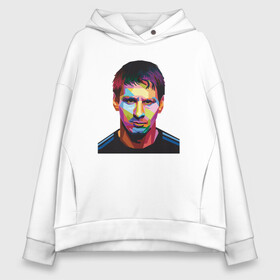 Женское худи Oversize хлопок с принтом Messi - Legend в Белгороде, френч-терри — 70% хлопок, 30% полиэстер. Мягкий теплый начес внутри —100% хлопок | боковые карманы, эластичные манжеты и нижняя кромка, капюшон на магнитной кнопке | argentina | barca | barcelona | football | lionel | messi | spain | sport | аргентина | барса | барселона | гол | золотой мяч | игрок | испания | камп ноу | лионель | месси | мяч | спорт | тренер | футбол | чемпион |