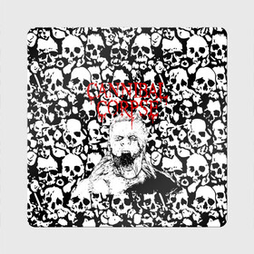 Магнит виниловый Квадрат с принтом Cannibal Corpse | Труп Каннибала (Z) в Белгороде, полимерный материал с магнитным слоем | размер 9*9 см, закругленные углы | cannibal | cannibal corpse | corpse | death metal | deathgrind | алекс уэбстер | брутальный дэт метал | дэт метал | дэтграйнд | пол мазуркевич | роб барретт | труп каннибала
