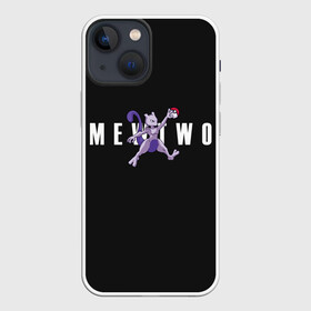Чехол для iPhone 13 mini с принтом Mewtwo x nba в Белгороде,  |  | anime | mew two | nba | pokemon | poket monster | poketmon | аниме | анимэ | баскетбол | карманные монстры | мью ту | нба | покемон