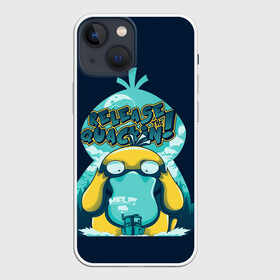 Чехол для iPhone 13 mini с принтом Монстр Псайдак в Белгороде,  |  | anime | pokemon | poket monster | poketmon | аниме | анимэ | карманные монстры | покемон | псайдак | утка